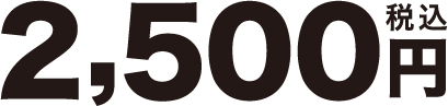 2500円